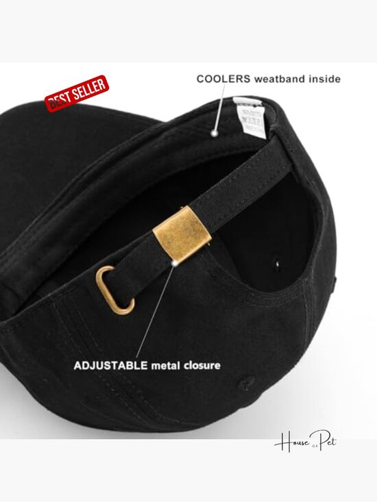 Best Dog Mom Gifts for Women - Cotton Baseball Cap Adjustable Sun Protection Hat main image 4